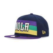 NBA City Night Platte Klep Pet New Era , Multicolor , Unisex