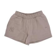 Yankees Celebration Brown Shorts New Era , Brown , Dames