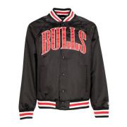 Chicago Bulls NBA Bomber Jacket Zwart New Era , Black , Heren