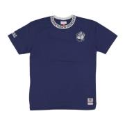 Georgetown Hoyas Vintage Logo Tee Mitchell & Ness , Blue , Heren