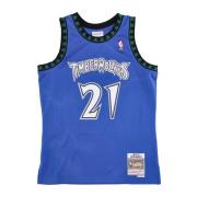 Kevin Garnett Swingman Jersey 2003-04 Mitchell & Ness , Blue , Heren