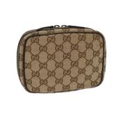 Pre-owned Fabric gucci-bags Gucci Vintage , Beige , Dames