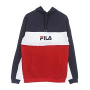 Kleur Blok Hoodie Fila , Multicolor , Heren