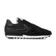 Zwart/Wit Lage Top Sneakers Nike , Black , Heren