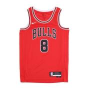 Chicago Bulls Icon Edition Basketball Tank Top Nike , Red , Heren