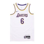 LeBron James Basketball Tank Top Nike , White , Heren