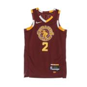 Basketbal Tanktop Swingman Jersey City Edition Nike , Brown , Heren