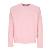 Lichtgewicht Crewneck Sweatshirt Pink Bloom Nike , Pink , Heren