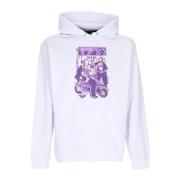 Witte hoodie met grafische print Octopus , White , Heren