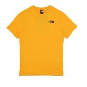 Summit Gold Heren T-shirt Zachte pasvorm The North Face , Yellow , Her...