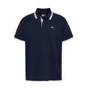 Donkerblauw Polo Shirt met Logo Tommy Hilfiger , Blue , Heren