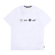 Klassieke Witte Heren Tee Iuter , White , Heren