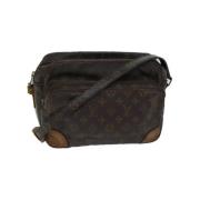 Pre-owned Canvas louis-vuitton-bags Louis Vuitton Vintage , Brown , Da...