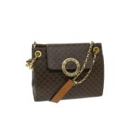 Pre-owned Canvas celine-bags Celine Vintage , Brown , Dames