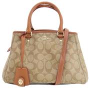 Pre-owned Plastic handbags Coach Pre-owned , Brown , Dames