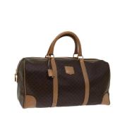 Pre-owned Canvas celine-bags Celine Vintage , Brown , Dames