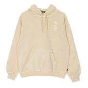 Monogram Hoodie Beige Iuter , Beige , Heren