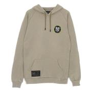 Monogram Lichtgewicht Hoodie Beige Dolly Noire , Beige , Heren