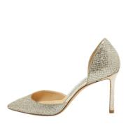 Pre-owned Fabric heels Jimmy Choo Pre-owned , Gray , Dames