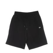 Zwarte Essential Trainingsbroek Shorts New Era , Black , Heren