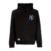 MLB League Essential Hoodie Zwart/Blauw New Era , Black , Heren