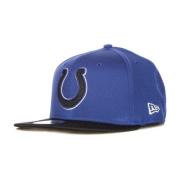 Indianapolis Colts Platte Klep Pet New Era , Blue , Unisex