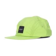 Platte klep pet Essentials Box Logo HUF , Green , Heren