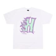 Witte Heat Wave Tee T-shirt HUF , White , Heren