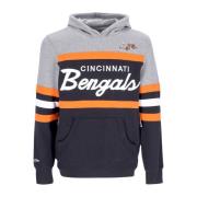 Cinben Zwart NFL Headcoach Hoodie Mitchell & Ness , Multicolor , Heren