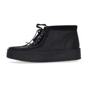 Zwarte Leren Mocassin Lifestyle Schoen Clarks , Black , Heren