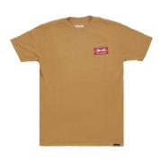 Indy Wash Tee Heren T-shirt Etnies , Brown , Heren