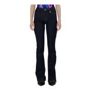 Slim Fit Flared Hem Jeans John Richmond , Blue , Dames