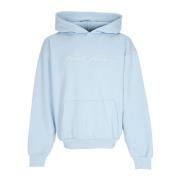 Lichtblauwe Hoodie met Kangoeroezak Karl Kani , Blue , Heren