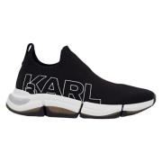 Quadro Logo Lo Stijlvolle Sneakers Karl Lagerfeld , Black , Heren