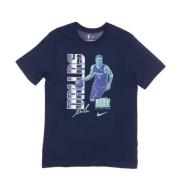 Luka Doncic Mavericks Tee Nike , Blue , Heren