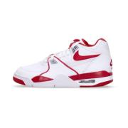 Flight 89 Lage Sneaker Wit/Rood/Grijs Nike , White , Heren