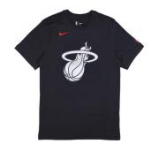 Miami Heat City Edition Tee Nike , Black , Heren