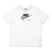 Air Boyfriend Top Wit/Zwart Nike , White , Heren