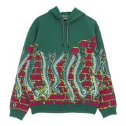 Lichtgewicht hoodie heren sweatshirt Octopus , Multicolor , Heren