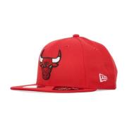 Chicago Bulls Platte Klep Pet Rood New Era , Red , Unisex