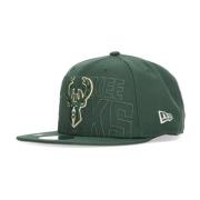 Milwaukee Bucks NBA Draft Cap New Era , Green , Unisex