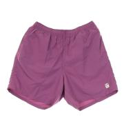 Paarse Nitro Heren Shorts Lichtgewicht Stof Obey , Purple , Heren