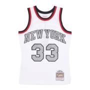 NBA Cracked Cement Swingman Jersey Mitchell & Ness , White , Heren