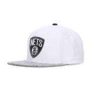 NBA Brooklyn Nets Snapback Cap Mitchell & Ness , White , Heren