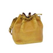 Pre-owned Leather louis-vuitton-bags Louis Vuitton Vintage , Yellow , ...