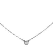 Pre-owned Metal necklaces Tiffany & Co. Pre-owned , Gray , Dames