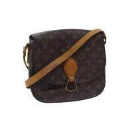 Pre-owned Canvas louis-vuitton-bags Louis Vuitton Vintage , Brown , Da...