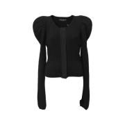 Pre-owned Wool tops Dolce & Gabbana Pre-owned , Black , Dames