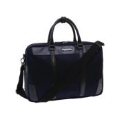 Pre-owned Nylon handbags Burberry Vintage , Blue , Dames