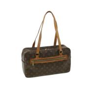 Pre-owned Canvas louis-vuitton-bags Louis Vuitton Vintage , Brown , Da...